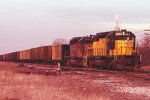 e/b C&NW Train of Empty Coal Cars